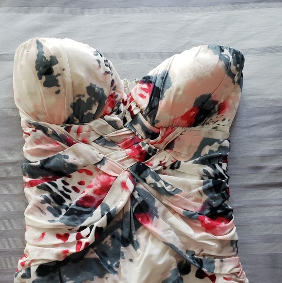 SOLD - Bebe Strapless Minidress - Size XS - Picture 6 of 6